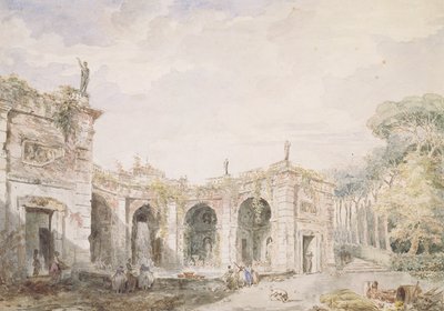 Villa Aldobrandini, Frascati, 1762 - Hubert Robert